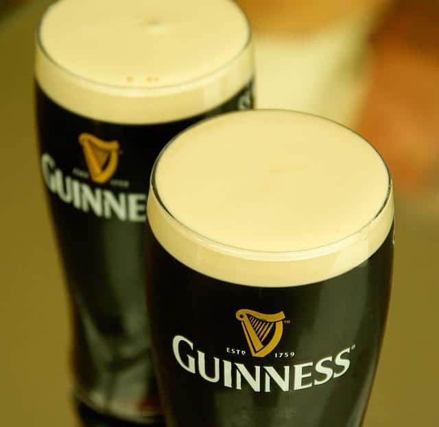 Pints of Guinness. Source: Pixabay user Jacqueline Macou.