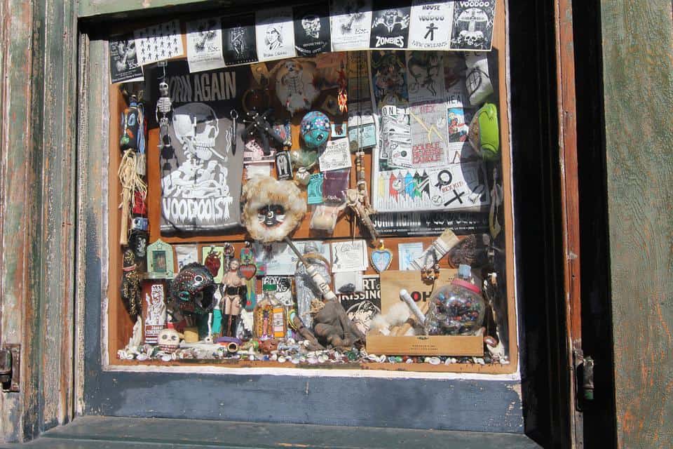 A voodoo shop in New Orleans. Source: Pixabay user bluesjane.