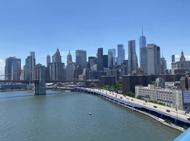 view from Manhattan Bridge