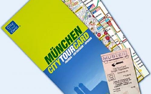 Munich CityTourCard map and tickets. Source: citytourcard-muenchen.com.