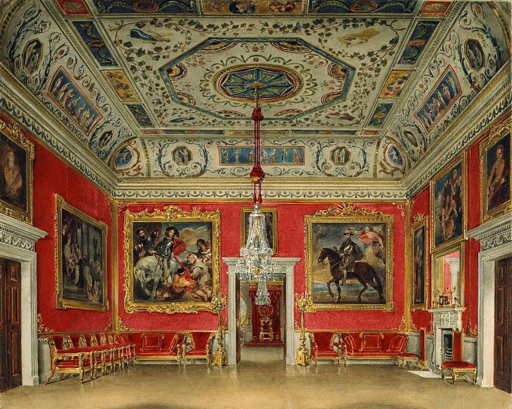 Crimson Drawing Room, State Rooms, Buckingham Palace