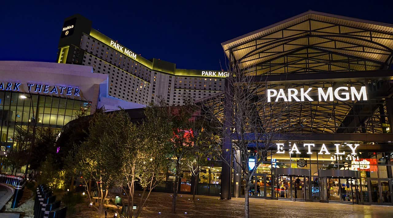 Park MGM Hotel, at the Eataly entrance