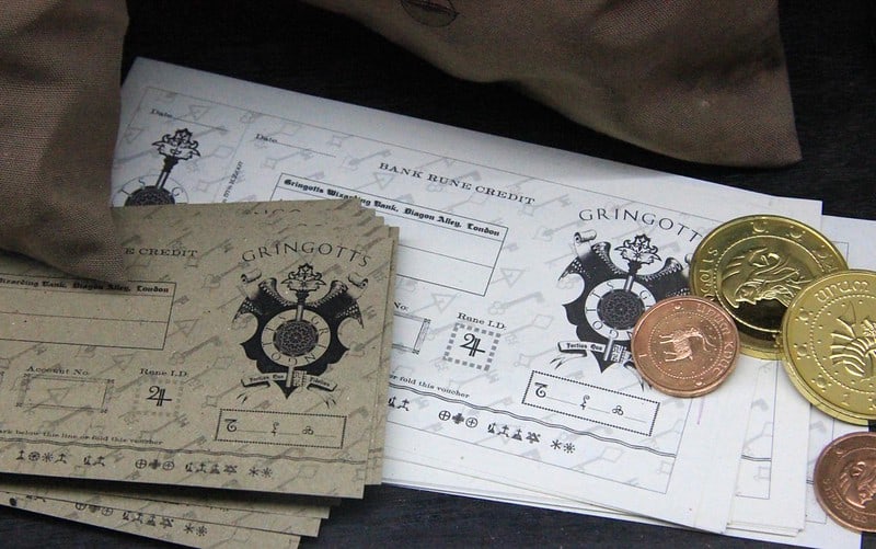 Harry Potter Magic Money from Colin Narbeth and Son Ltd