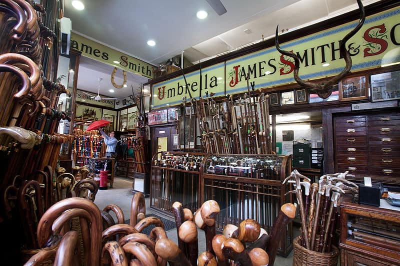 Umbrella from James Smith & Sons