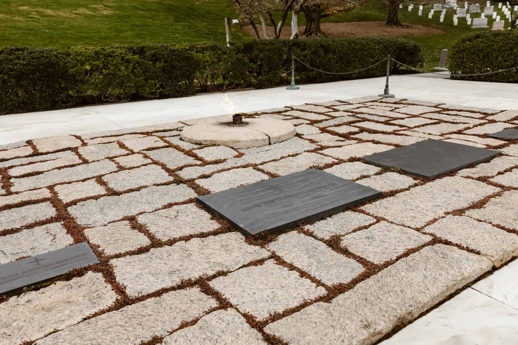 The Eternal Flame at the JFK Memorial