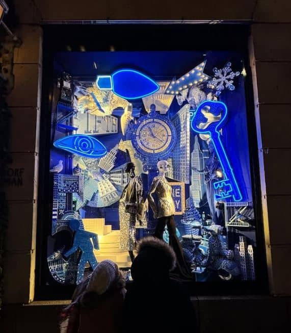 Bergdorf Goodman Christmas Window