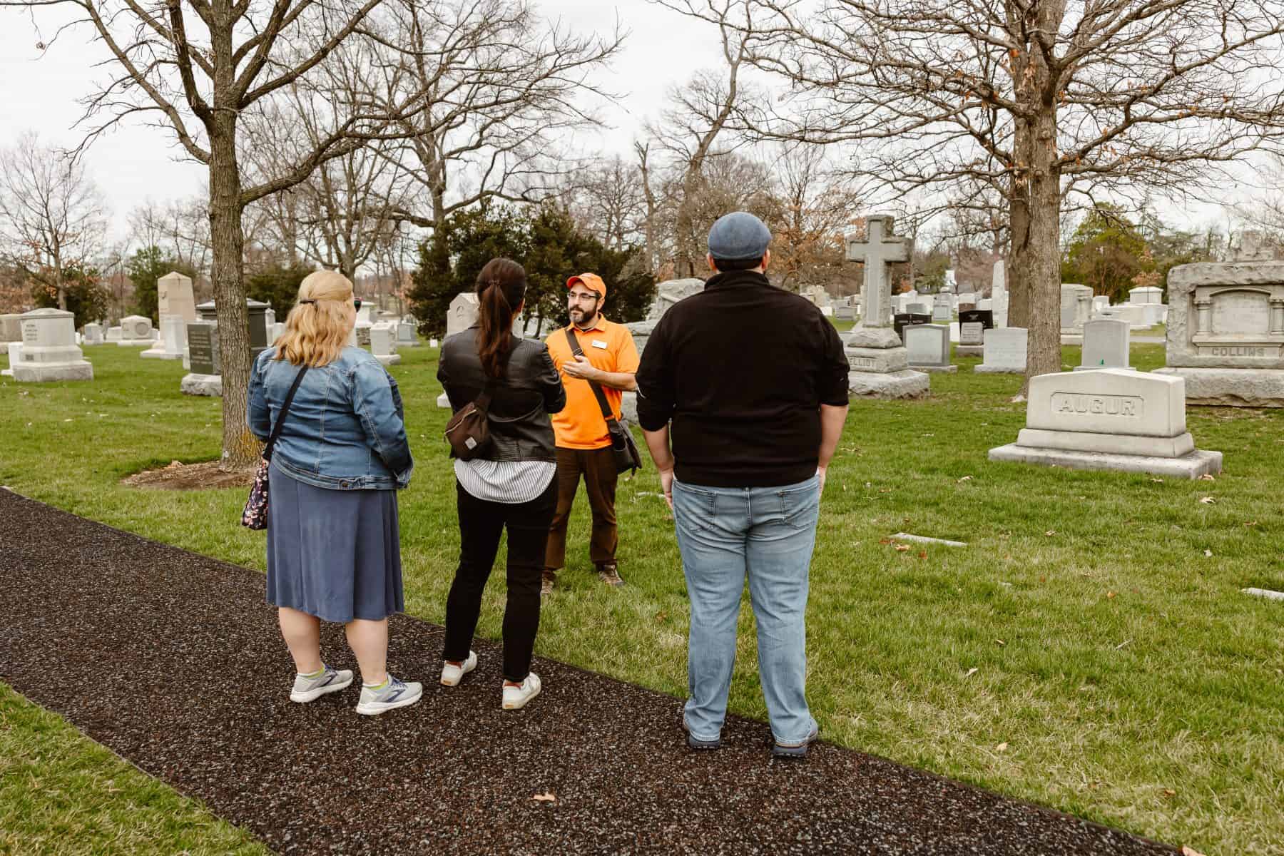Graves near Arlington House
