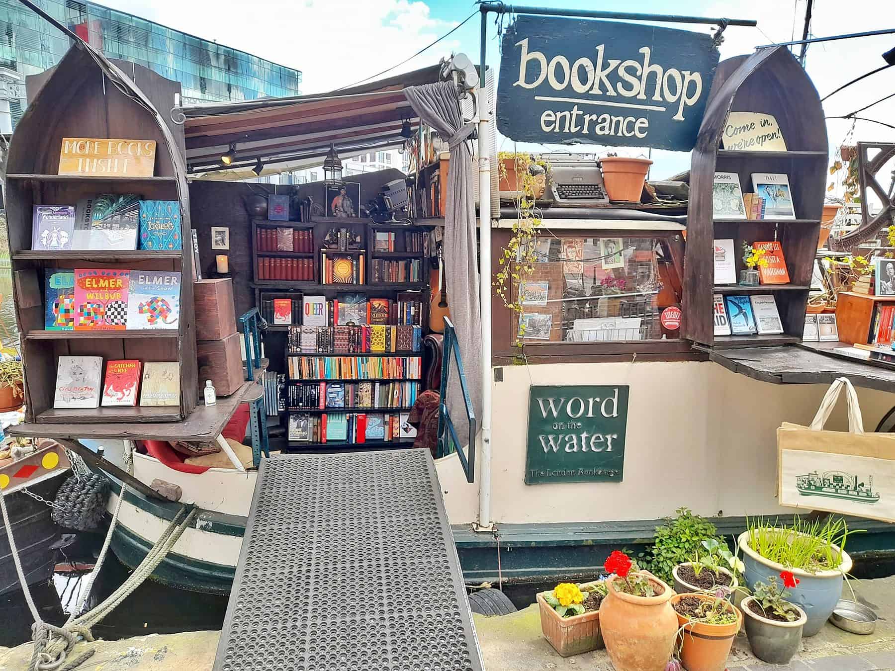 A Book from the Word on the Water – The Canal Boat Bookshop