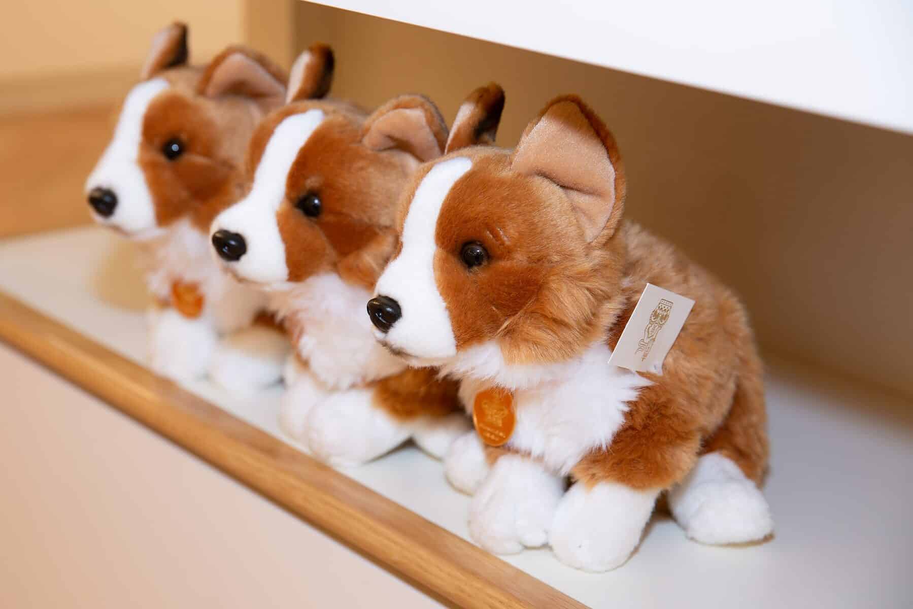 A Stuffed Corgi from the Royal Collection Shop