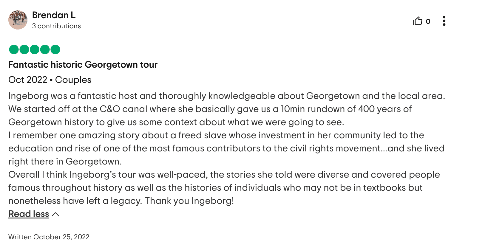 georgetown schedule a tour