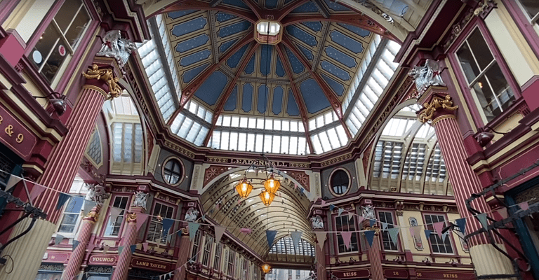 Leadenhall's main draw is the ornate rooftop