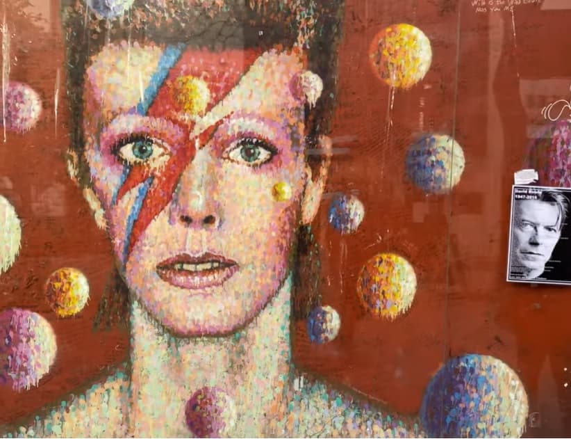 David Bowie Mural Brixton
