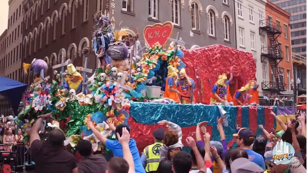 Mardi Gras Parade Float
