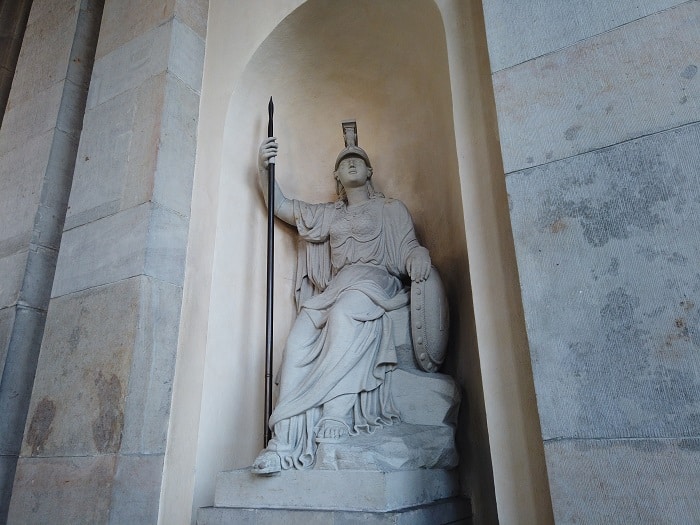 Minerva Statue Brandenburg Gate