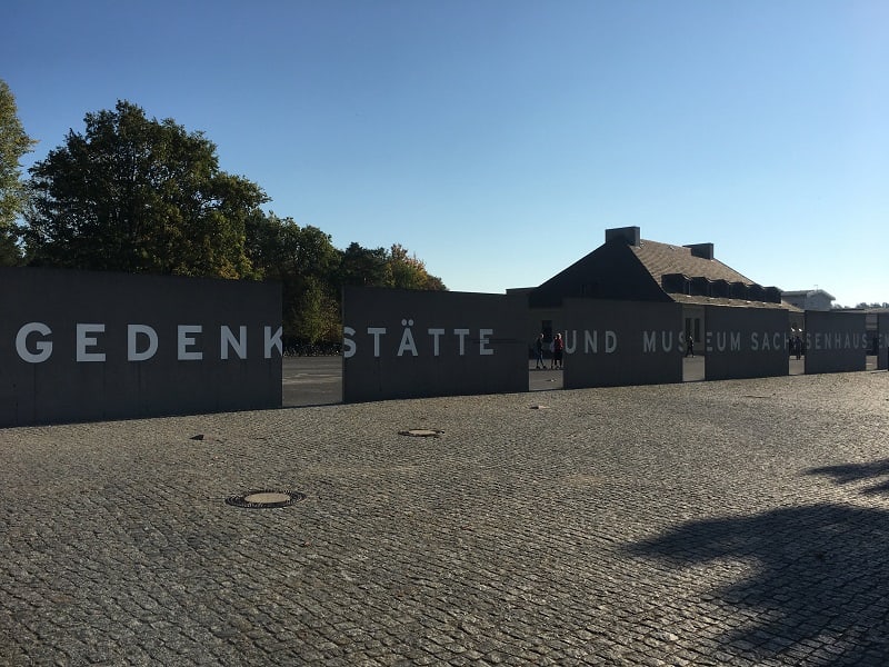 Sachsenhausen Concentration Camp Entrance