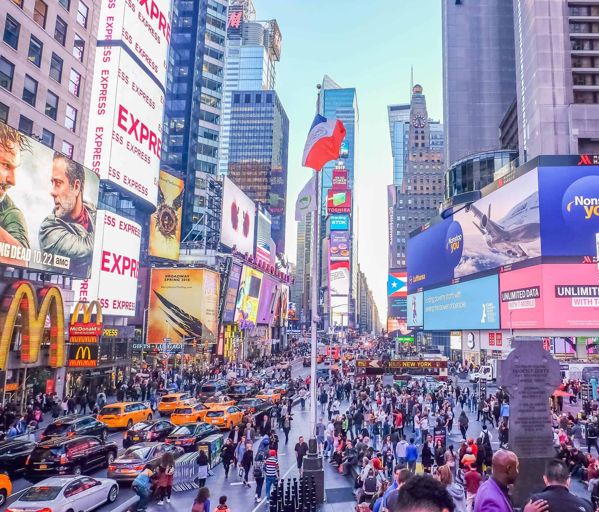 Die besten Sehenswürdigkeiten von Times Square