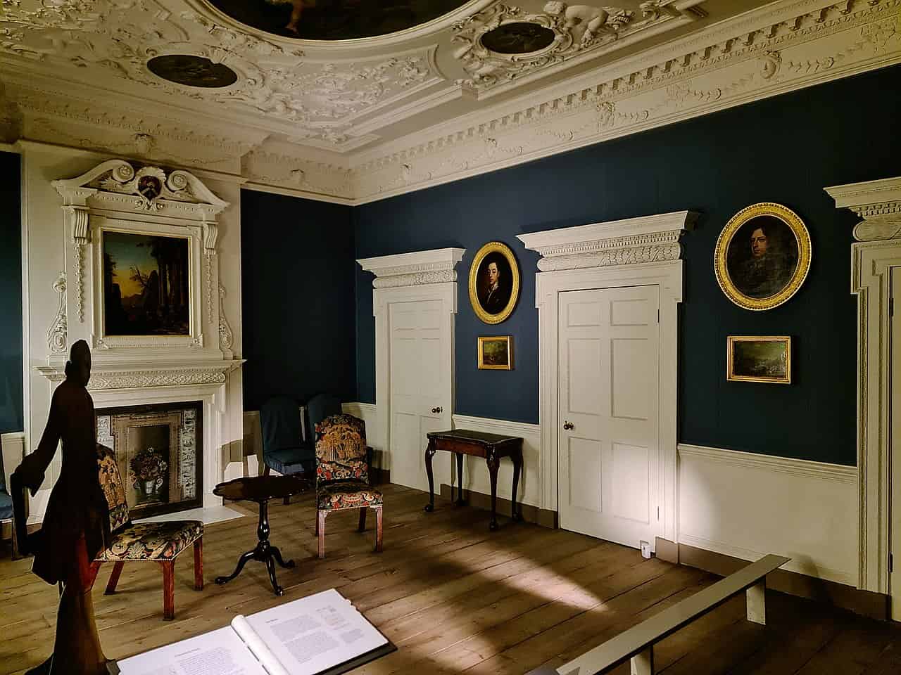A period reception room from 1727-1732 from Henrietta Street
