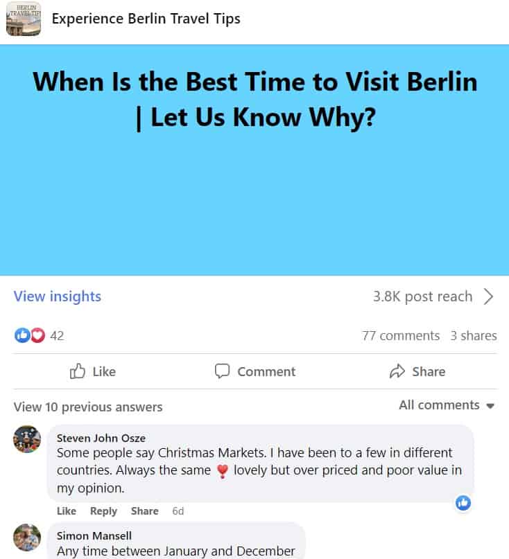 When Is the Best Time to Visit Berlin