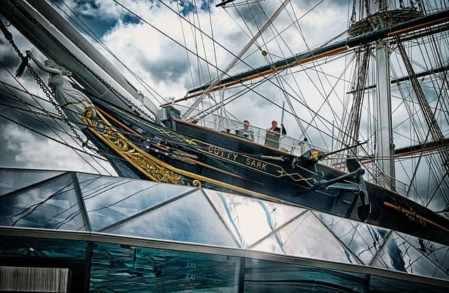The Cutty Sark in London. Image source: Pixabay user Terry.