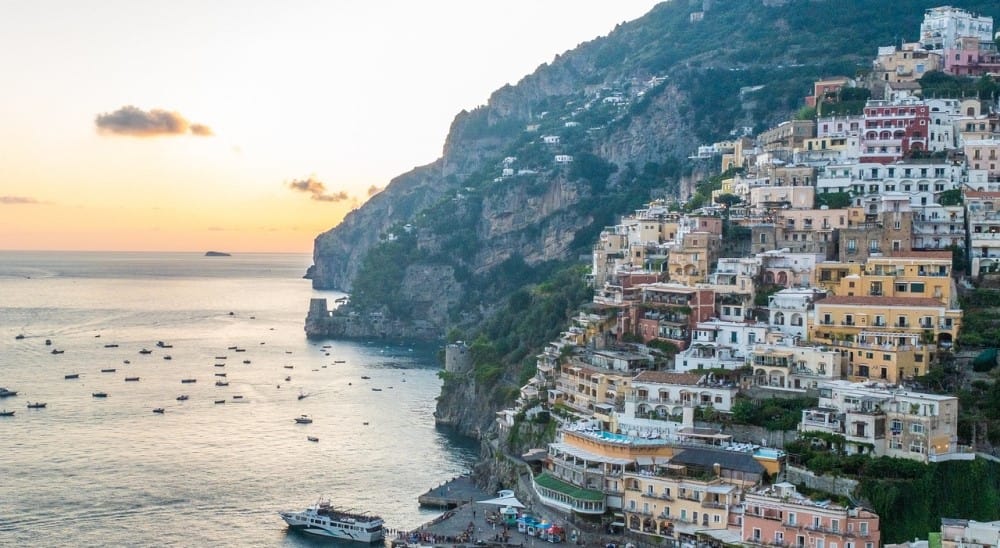 The city of Sorrento and the Amalfi Coast. Image Source: Pixabay user Benjamin Davies.