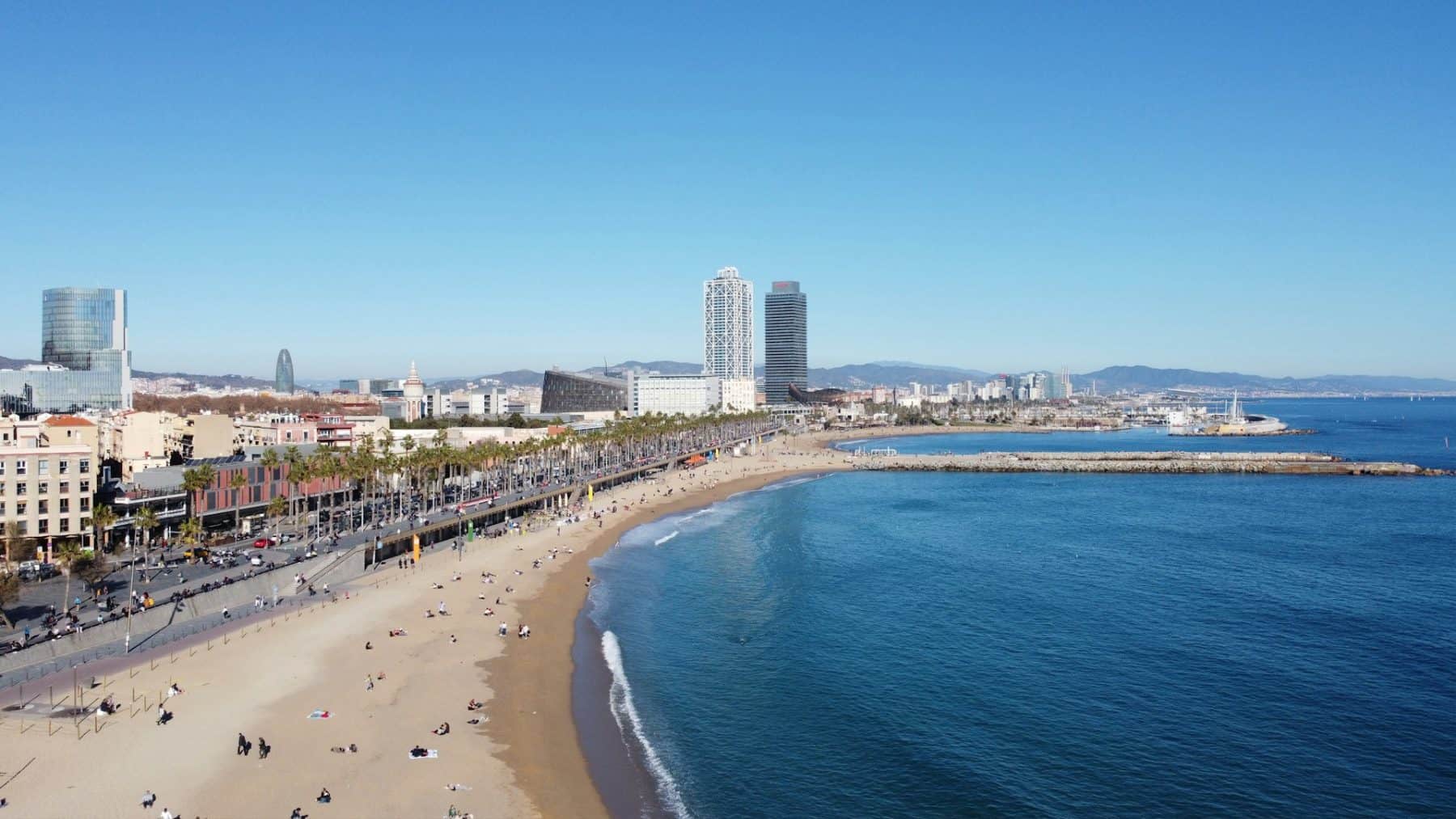 Barcelona beach