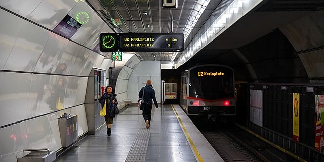 Vienna U-Bahn station