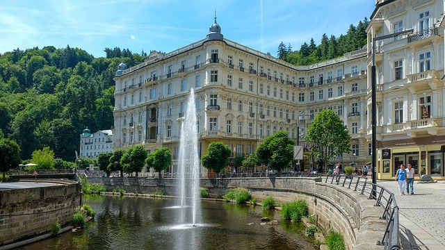 Karlovy Vary. Image source: Pixabay user Ralf Gervink.