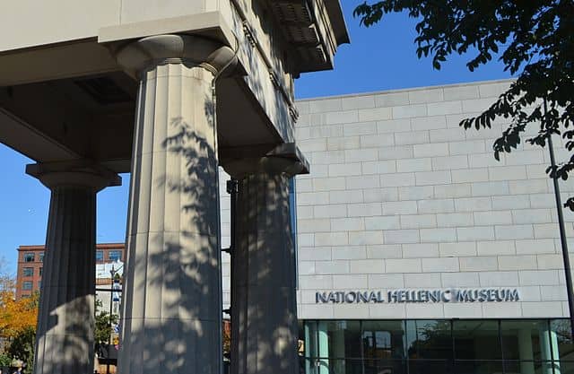 The National Hellenic Museum. Image source: Wikimedia user The Greek Museum under the Creative Commons Attribution-Share Alike 3.0 Unported license.