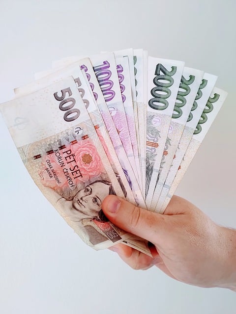 Czech koruna banknotes. Image source: Pixabay user PAVM.