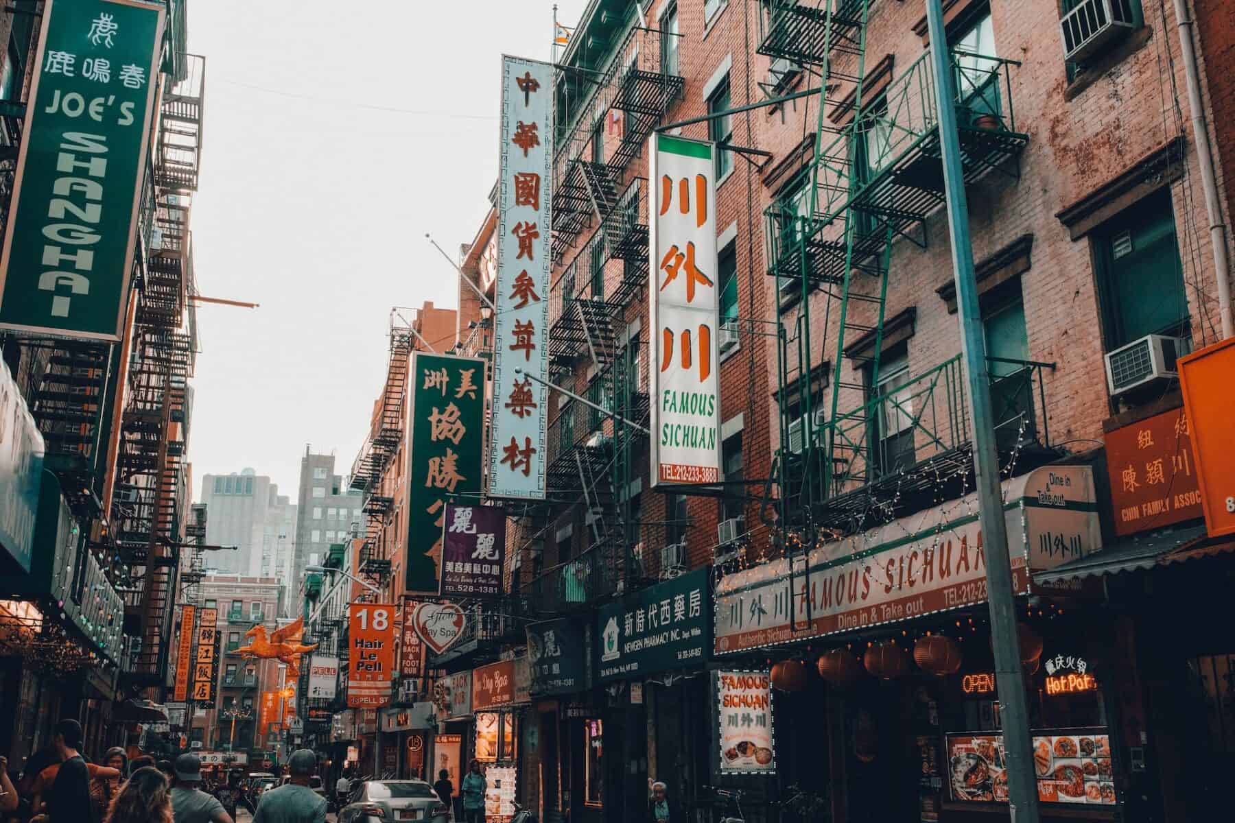 places to visit china town