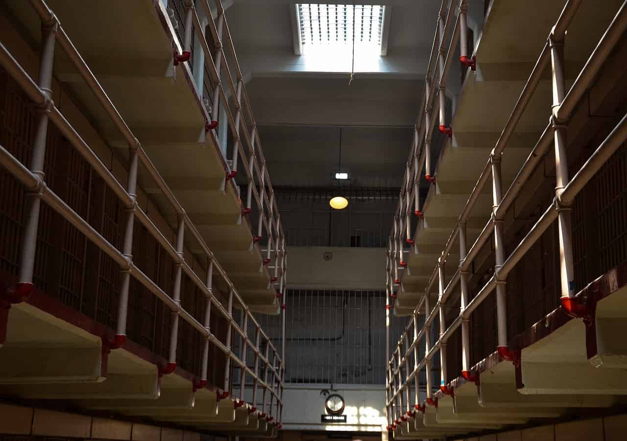 Alcatraz prison cells. Image source: Pixabay user Simon.