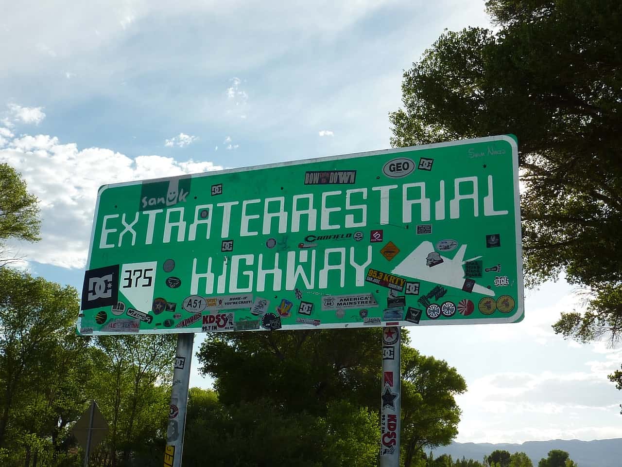 The Extraterrestrial Highway is just one site you might visit. Image source: Pixabay user Martin Str.