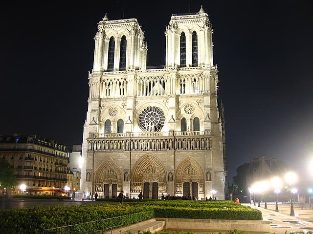 Notre Dame After Dark