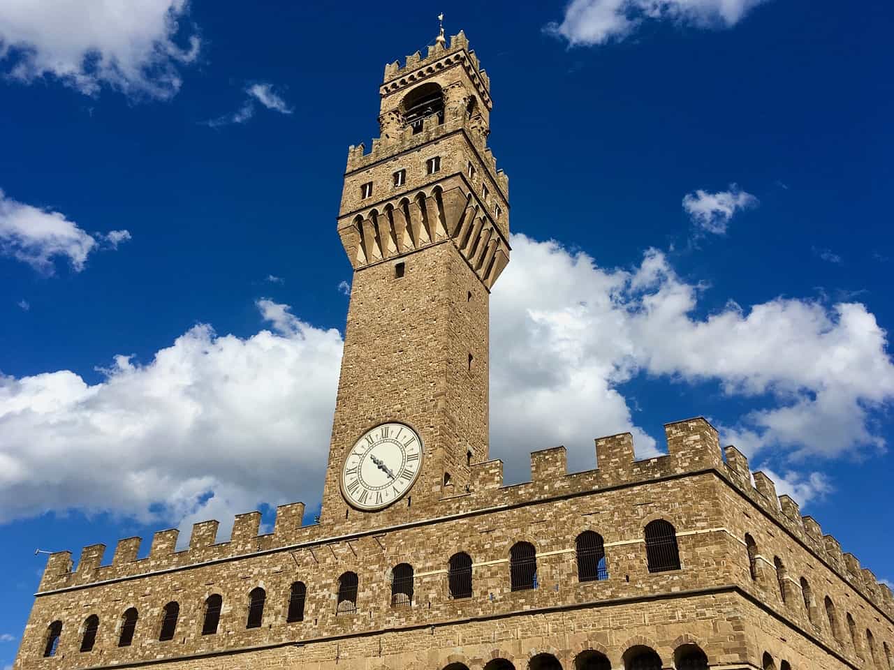 The Tower at Palazzo Vecchio. Image source: Pixabay user Eagleeye56.