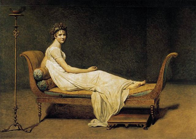 Madame Recamier by Jacques-Louis David