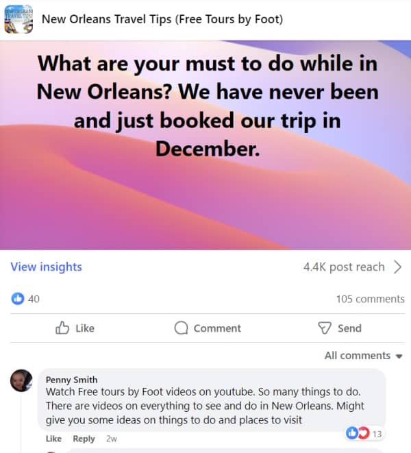 December in New Orleans Tips