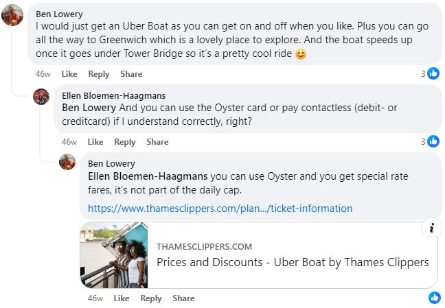 thames river cruise oyster card