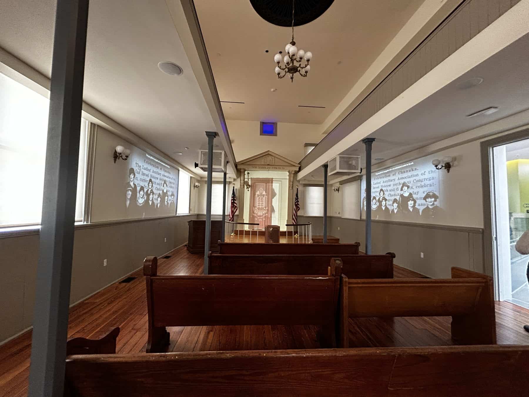 Historic Adas Israel Synagogue at the Capitol Jewish Museum.