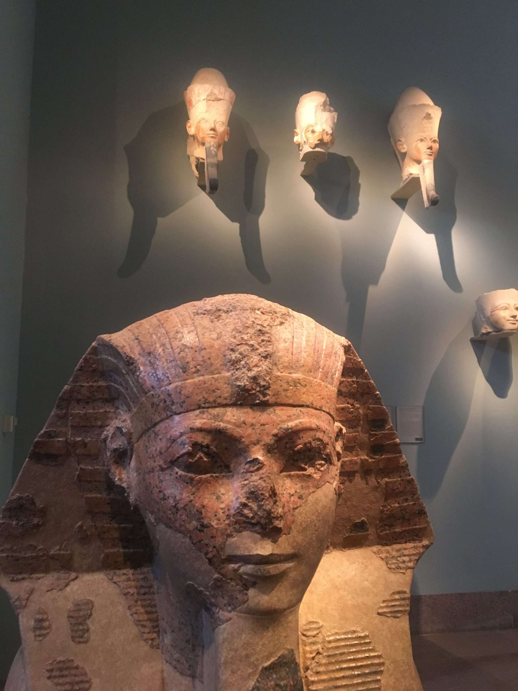 The Sphinx of Hatshepsut.