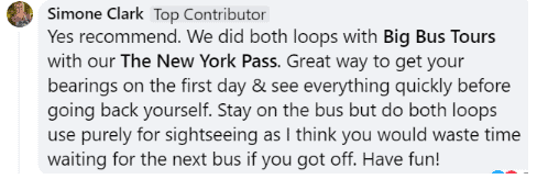 nyc bus tour route