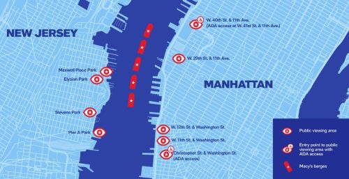 Nyc 4th Of July Fireworks 2025 Map