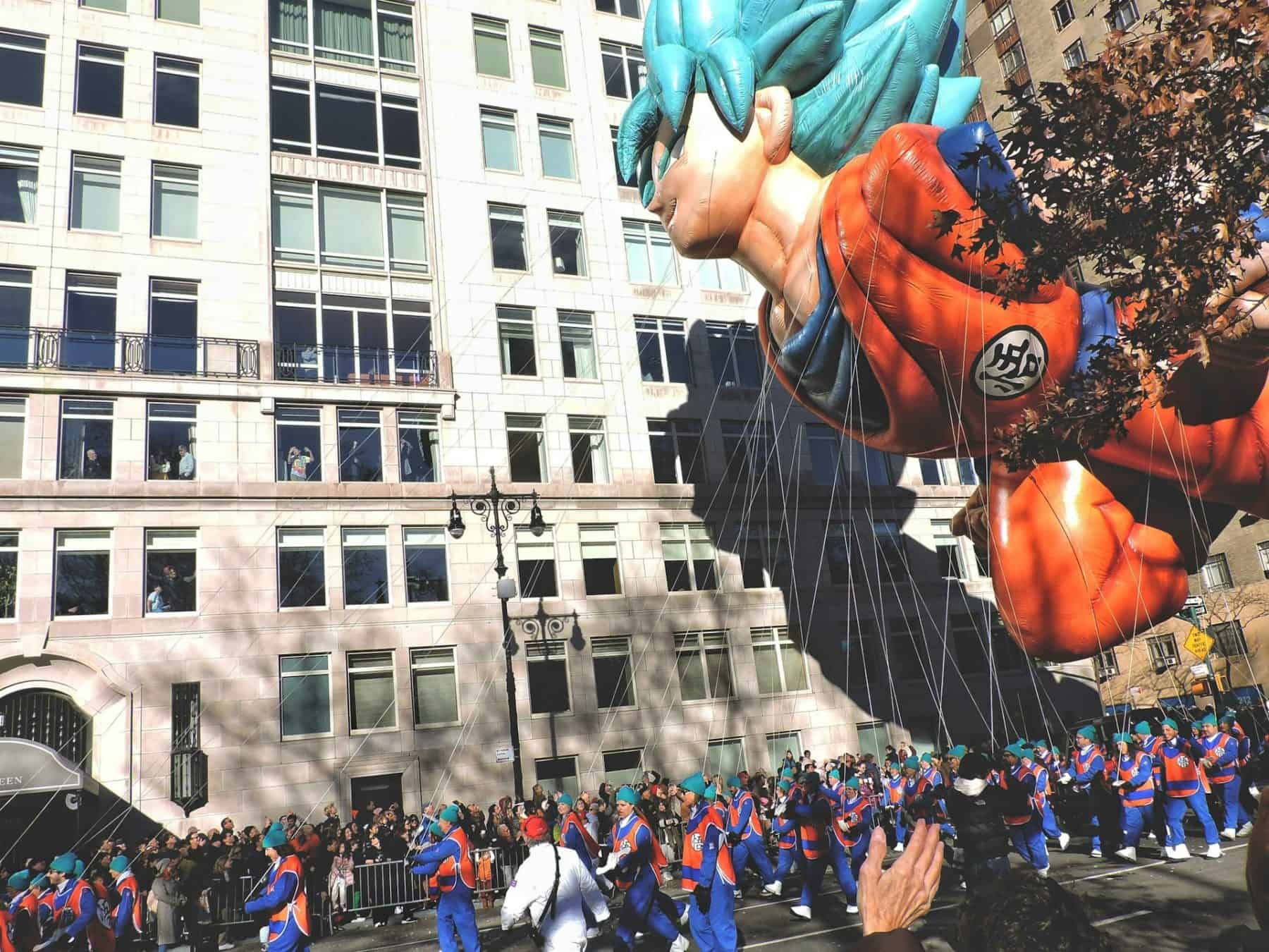 Macys Thanksgiving Parade Gianyt Balloon along 5th Avenue