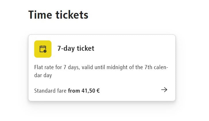 7 Day Berlin Travel Ticket